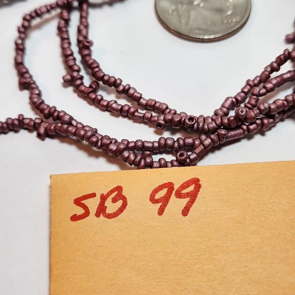 5/$10 Seed Bead 1 Single Strand Seed Beads Jewelry Making Supplies Crafts